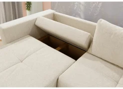 Zetel Relax Bigsofa 4-zit - stof - chenile beige