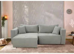 Zetel Relax Bigsofa 4-zit - stof - lichtgrijs