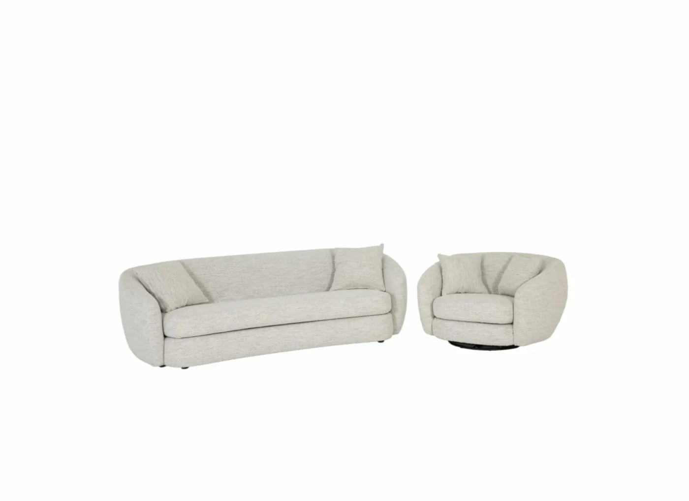 Zetel Rush 3,5-zit - stof - cotton