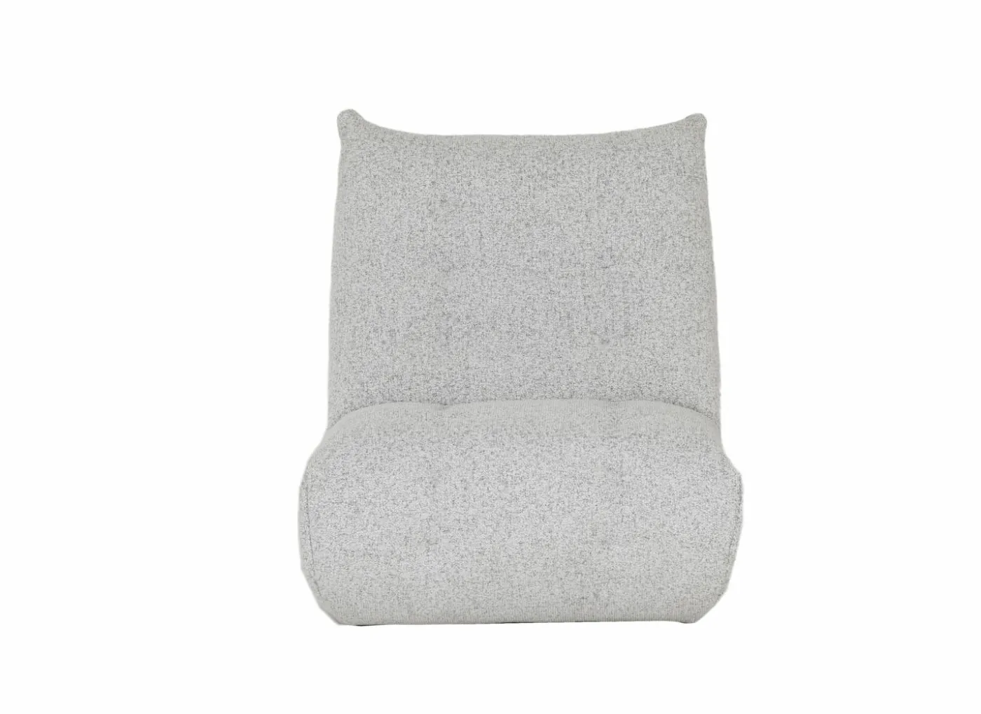 Zetel Schiva 1-zit - stof - lichtgrijs