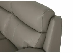 Zetel Singer 2,5+2-zit - leder - taupe