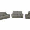 Zetel Sneak 2,5+2+1-zit - leder - elephant