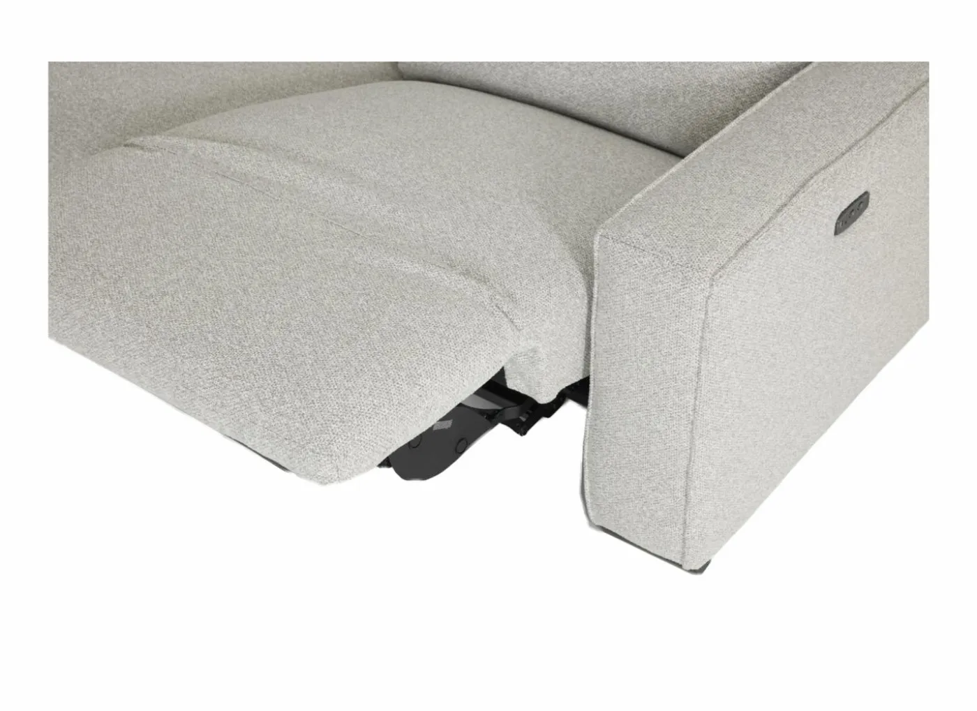 Zetel Sneak 2,5+2-zit - leder - elephant