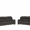 Zetel Still 2,5+2-zit - stof - grijs & bruin