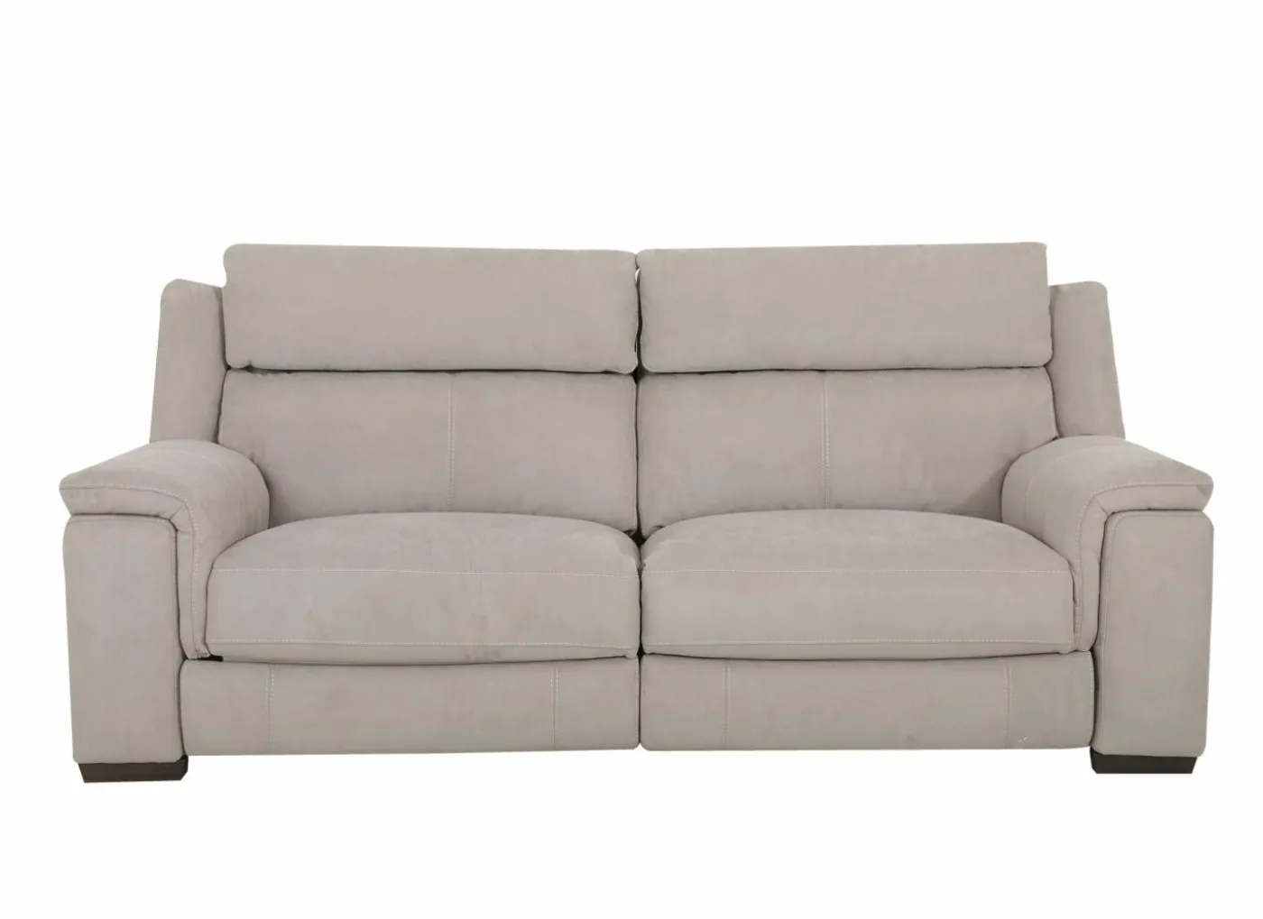 Zetel Still 2,5-zit - stof - silver grey