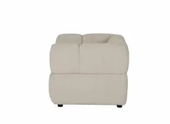 Zetel Tortuga 1-zit - stof - beige