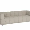 Zetel Tortuga 3-zit - stof - beige