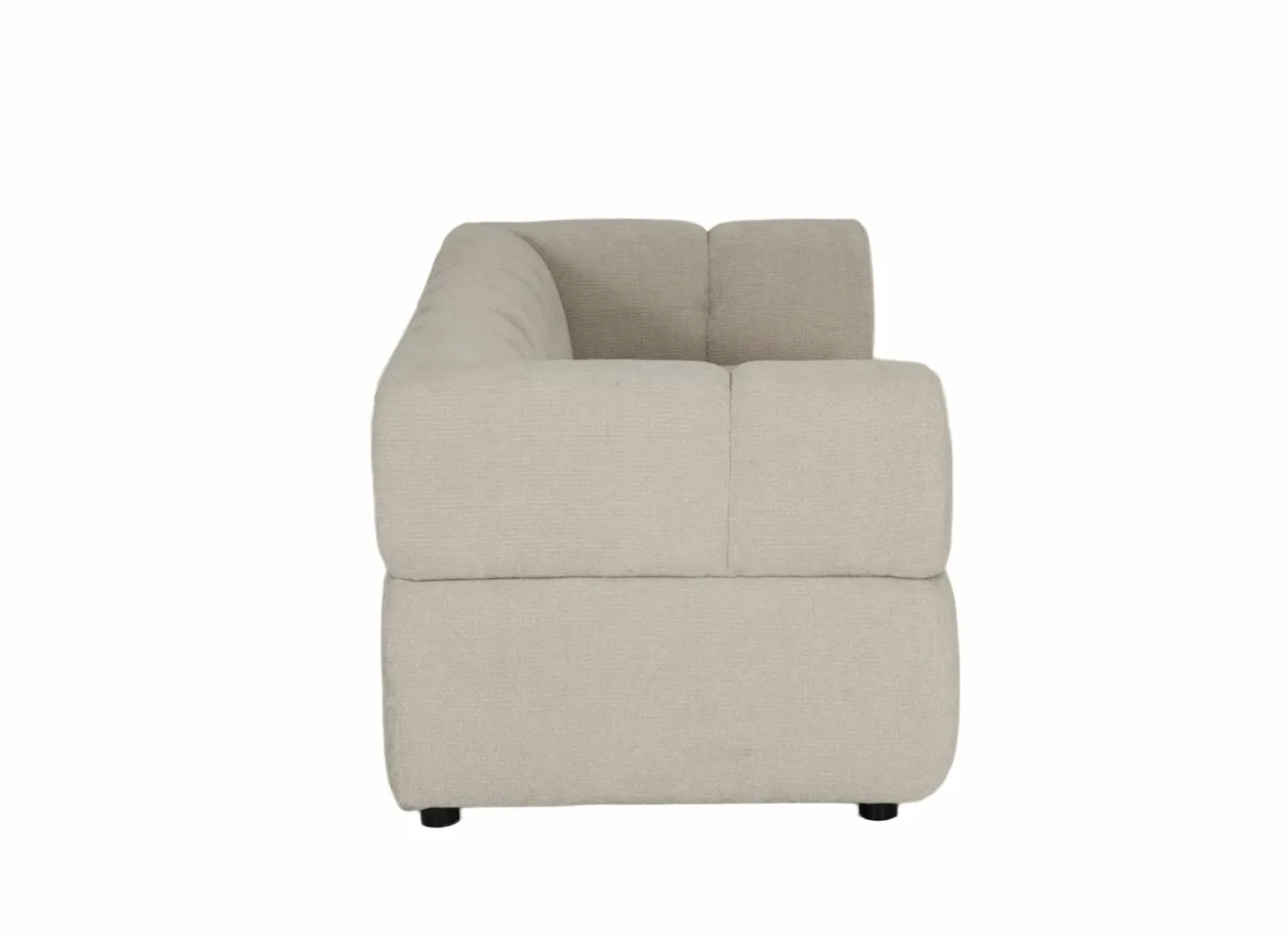 Zetel Tortuga 3-zit - stof - beige
