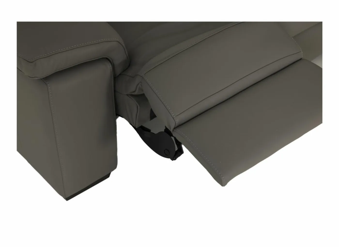 Zetel Tributo 3+2+1-zit - leder - elephant royal met relax