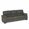 Zetel Tributo 3-zit - leder - elephant royal