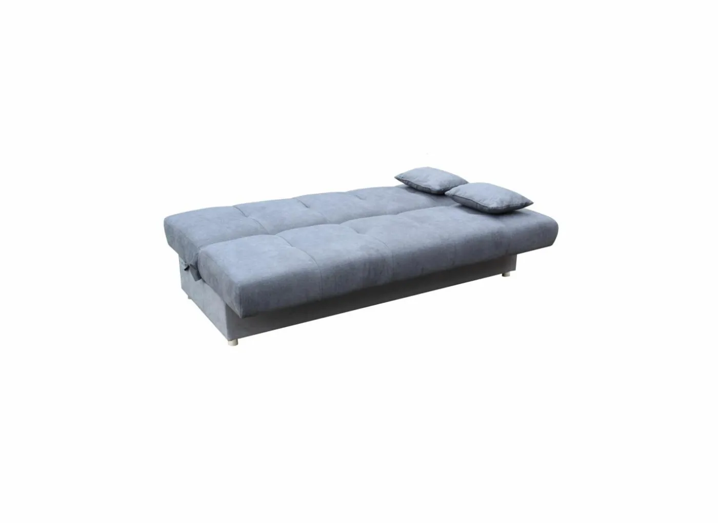 Zetelbed Alfa 2-zit - stof - grijs