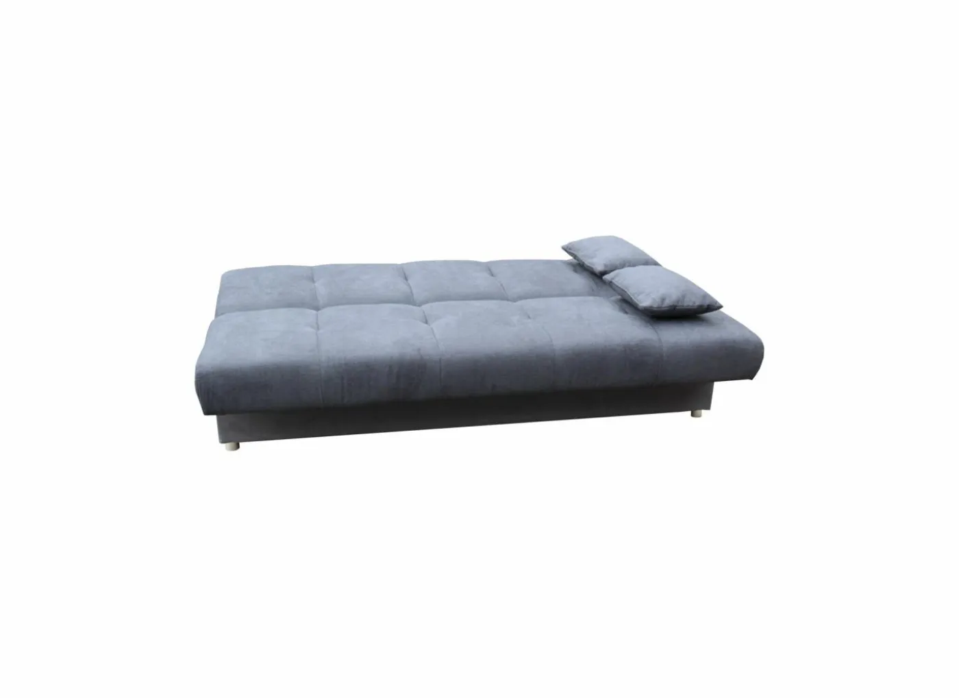 Zetelbed Alfa 2-zit - stof - grijs