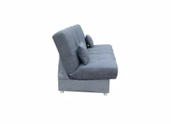 Zetelbed Alfa 2-zit - stof - grijs