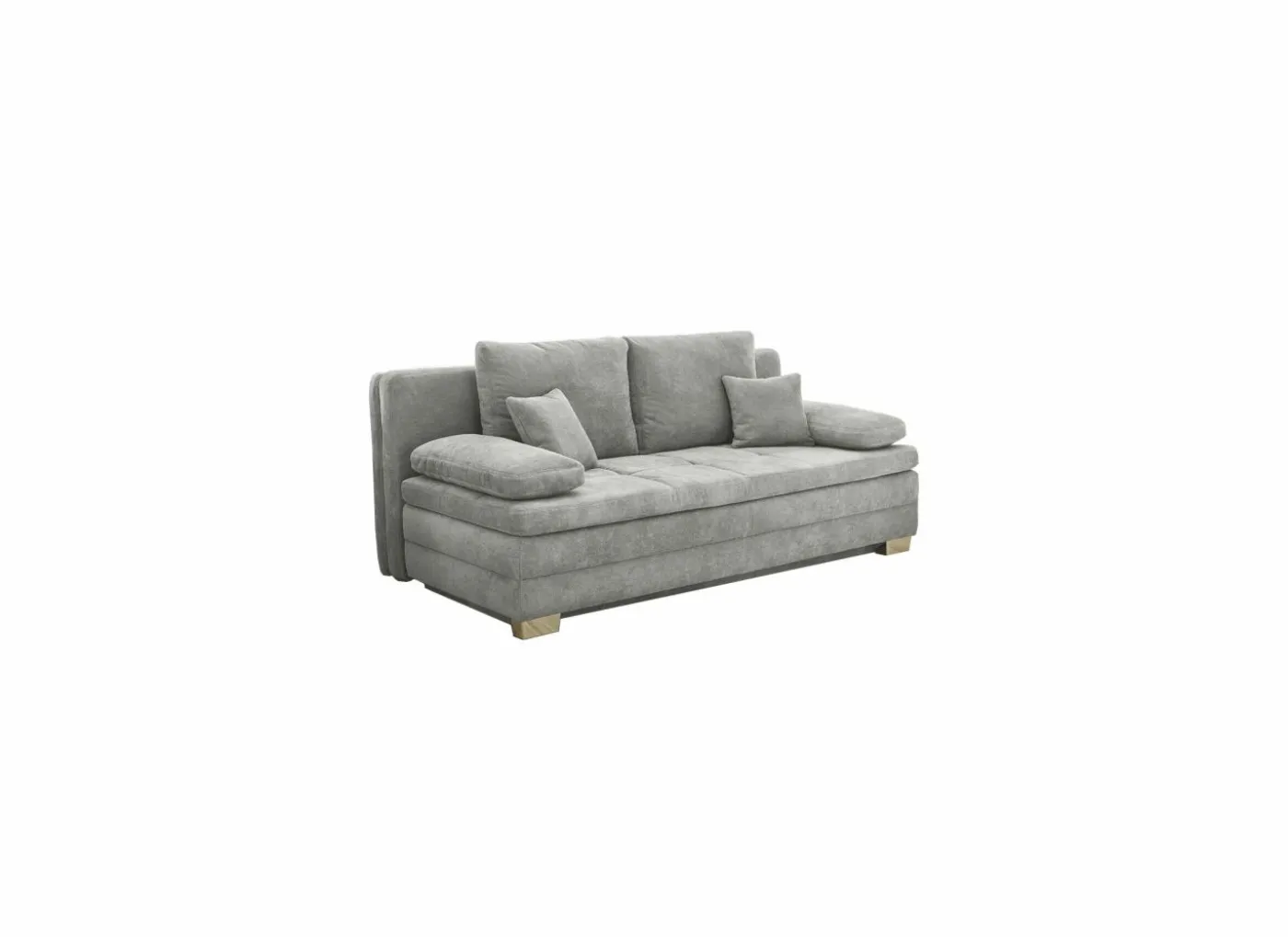 Zetelbed Lindau 2 persoons - 203x106cm - stof - grijs