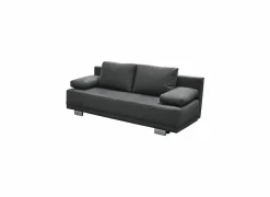 Zetelbed Luzio 2 persoons stof antraciet