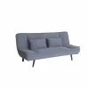 Zetelbed Rocket 1 persoon - 185x80cm - stof - grijs