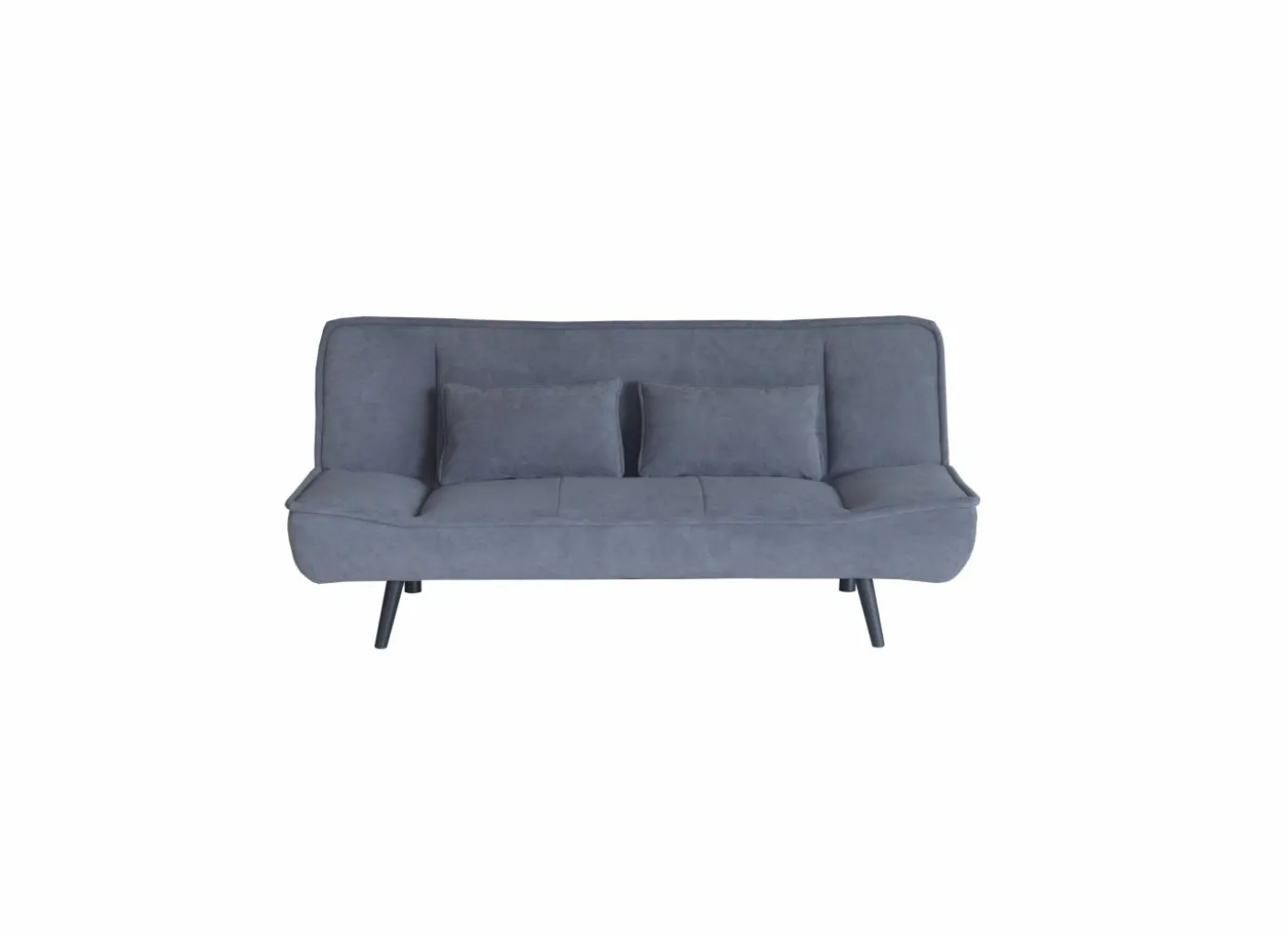 Zetelbed Rocket 1 persoon - 185x80cm - stof - grijs