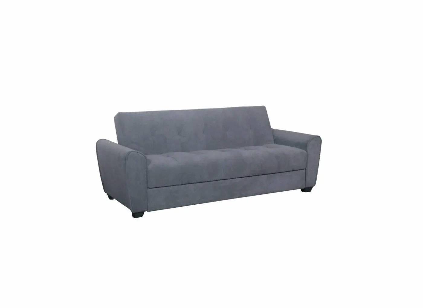 Zetelbed Tank 1 persoon - 220x89cm - stof - grijs