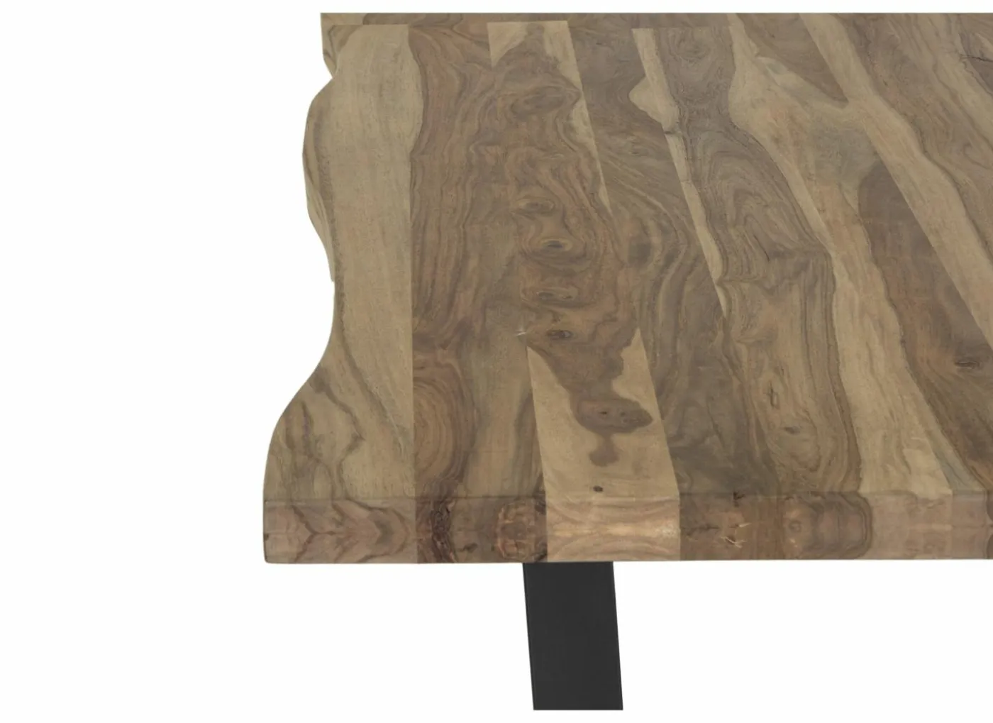 Zitbank Scarface 220cm - sheesham massief - naturel