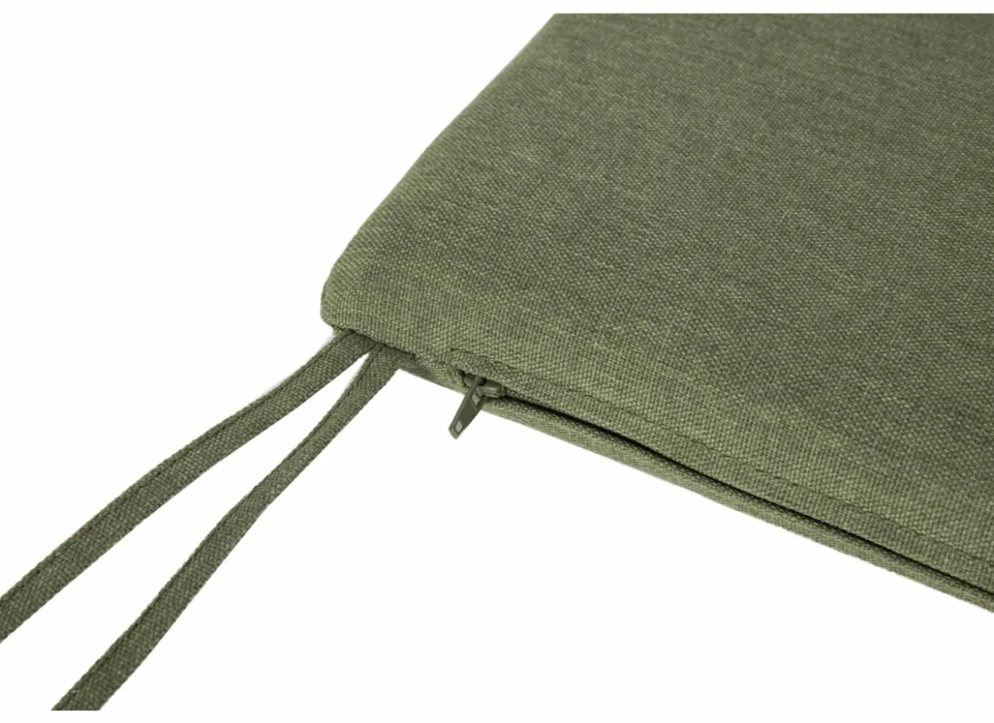 Zitkussen Nona 39x39cm - polyestervezel - groen