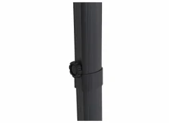 Zweefparasol Thalassa 250x250cm zwart met beschermhoes
